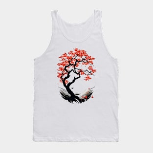 Cherry Blossom tree design Tank Top